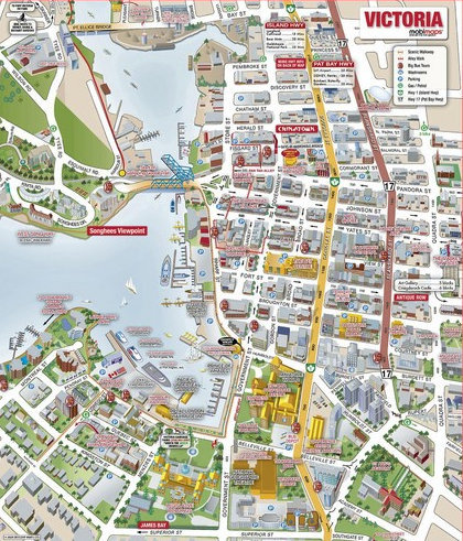 Victoria Tourist Map