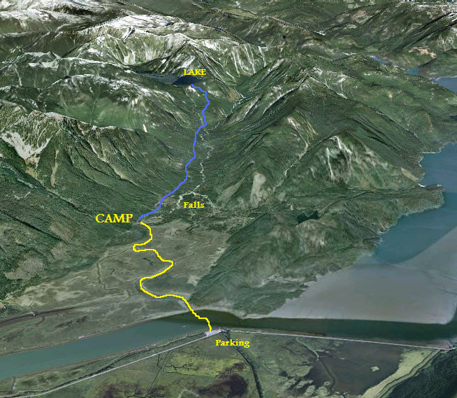 widgeon lake map