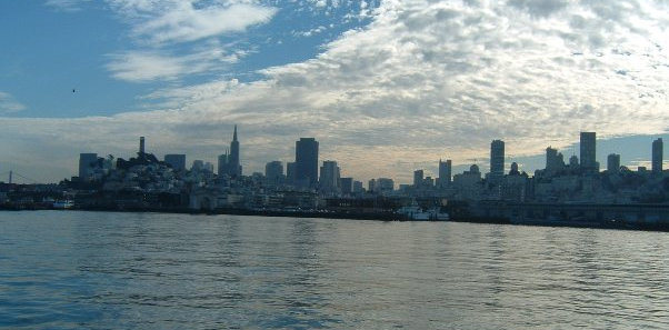 San Francisco from the ferry 