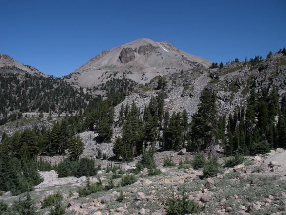 Mount Lassen from the trail