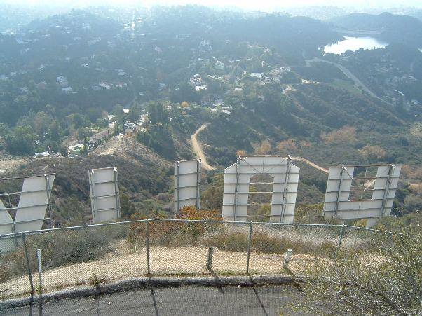 Hollywood Sign on Mount Lee