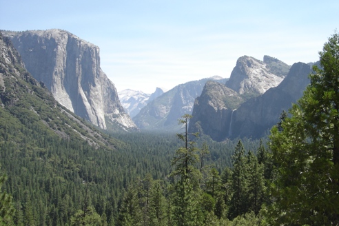 Yosemite Valley from Tunnel Viewpoint