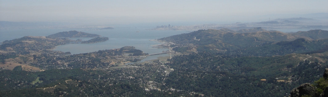 Mount Tamalpais city view