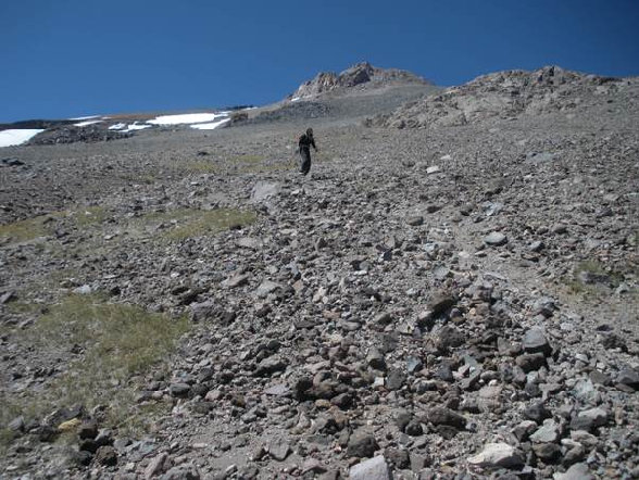 Mount Shasta scree