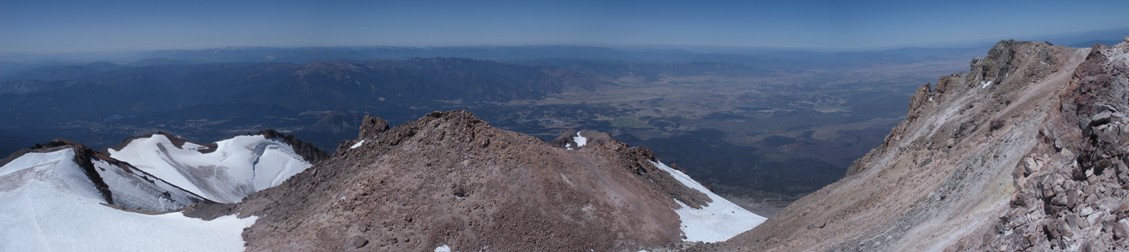 West from Mt. Shasta