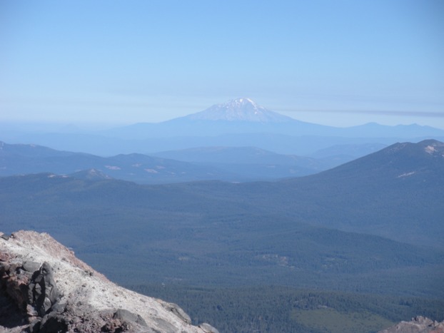 Mt. Shasta from Lassen Peak