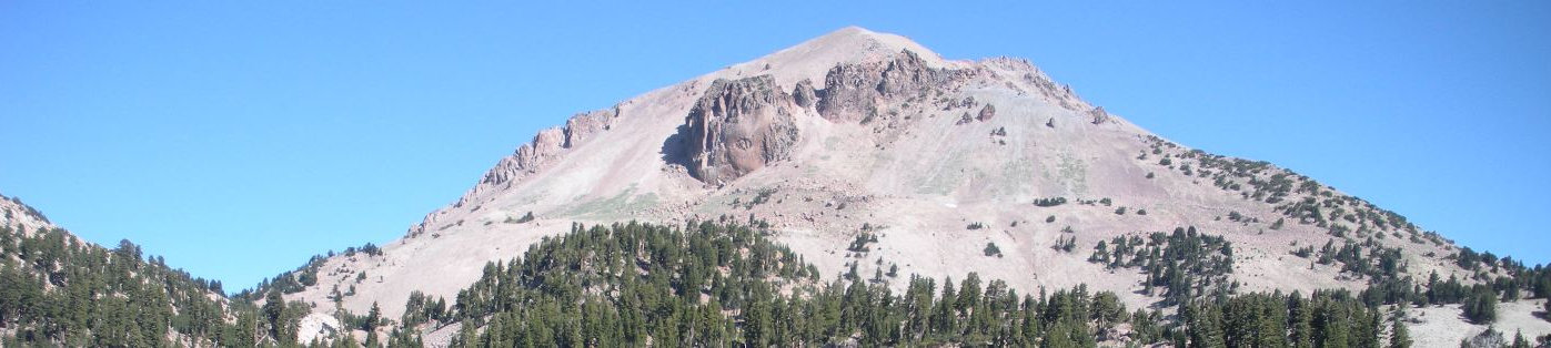 Lassen Peak from Lake Helen