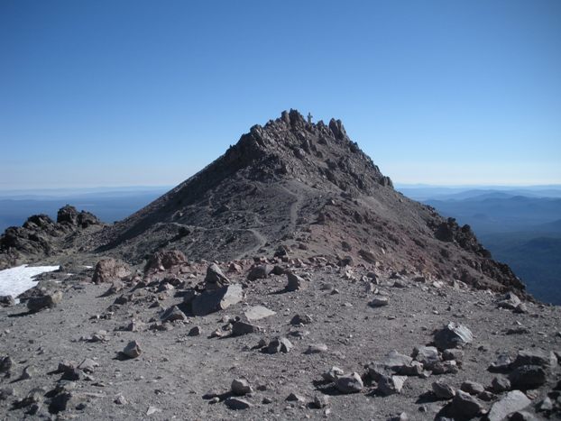 Lassen summit area