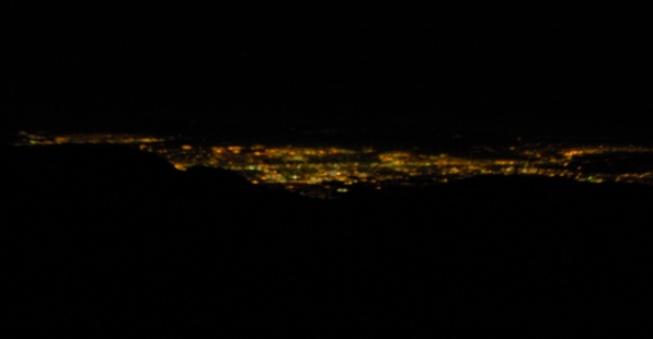 Mount Baldy night view