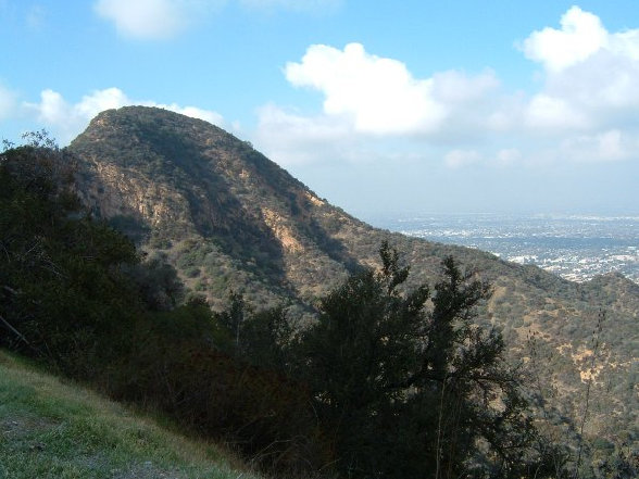 Mount Cahuenga from Mount Hollywood