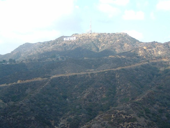 Hollywood Sign on Mt. Lee