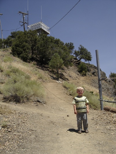 Trail up Copernicus Peak 