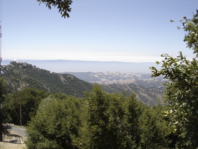 Mount Hamilton from Copernicus