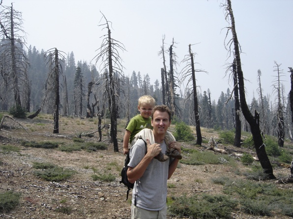 Snow Mountain burn areas