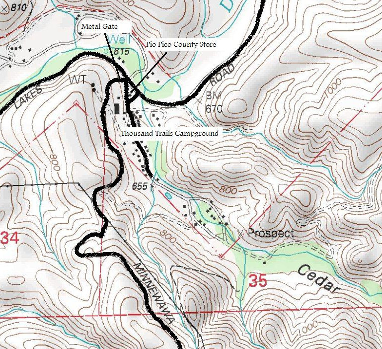 Otay Mountain Map