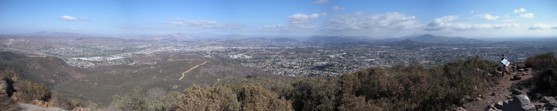 Cowles Mountain view