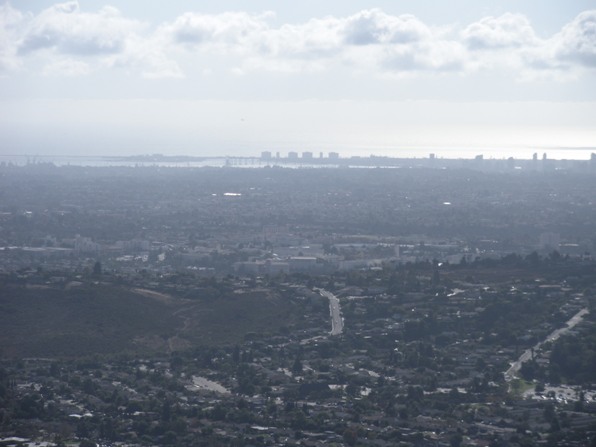 San Diego from Cowles Mountain