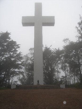 Cross on Mount Davidson