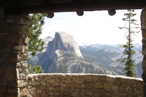 Half Dome from Glacier Point