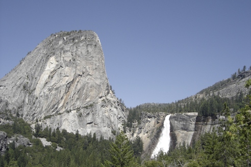 Liberty Cap and Nevada Falls 