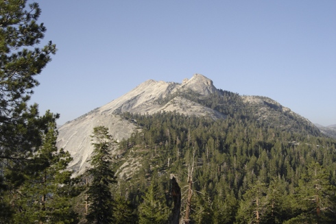 Half Dome trail route