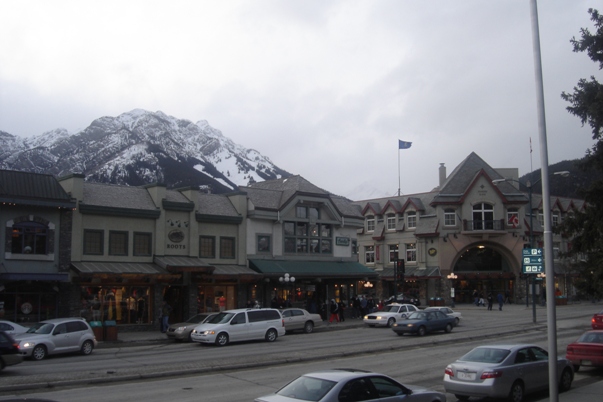Main street Banff