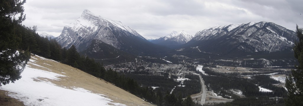 Mount Rundle and Banff 