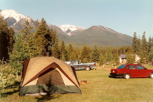 Camping near Golden