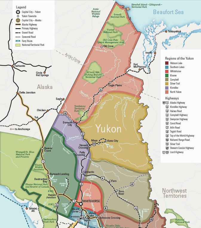 dempster highway map