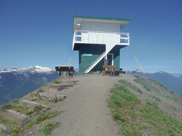 Idaho Peak fire lookout