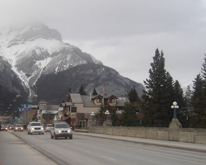 main street banff