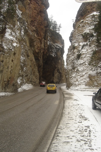 Sinclair Canyon in Kootenay National Park