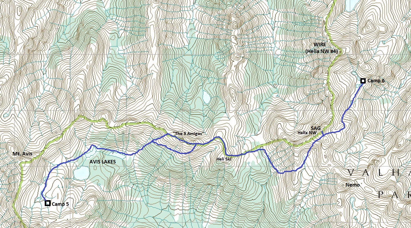 sag wire avis map