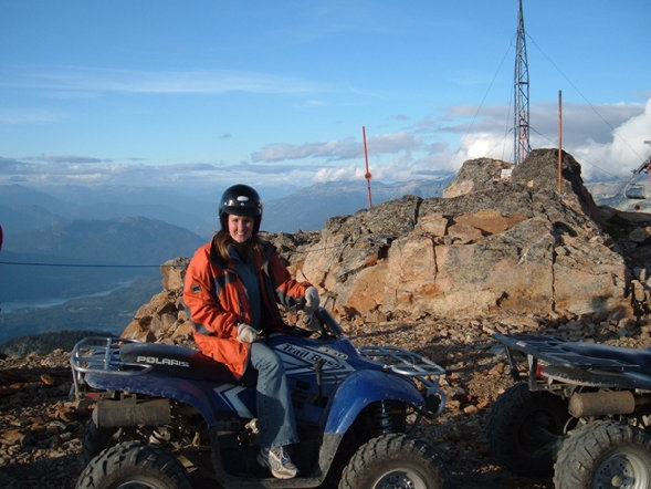 ATV Tour up Whistler Mountain