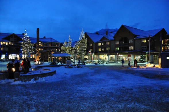 Whistler Village winter