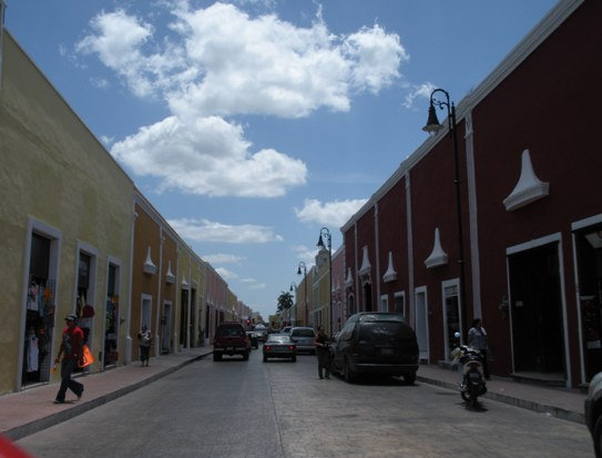 Mainstreet in Valladolid