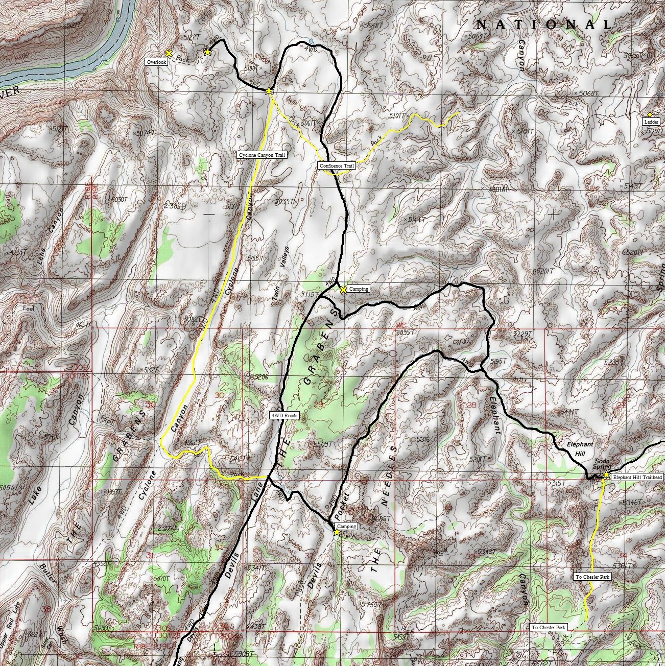 cyclone canyon map