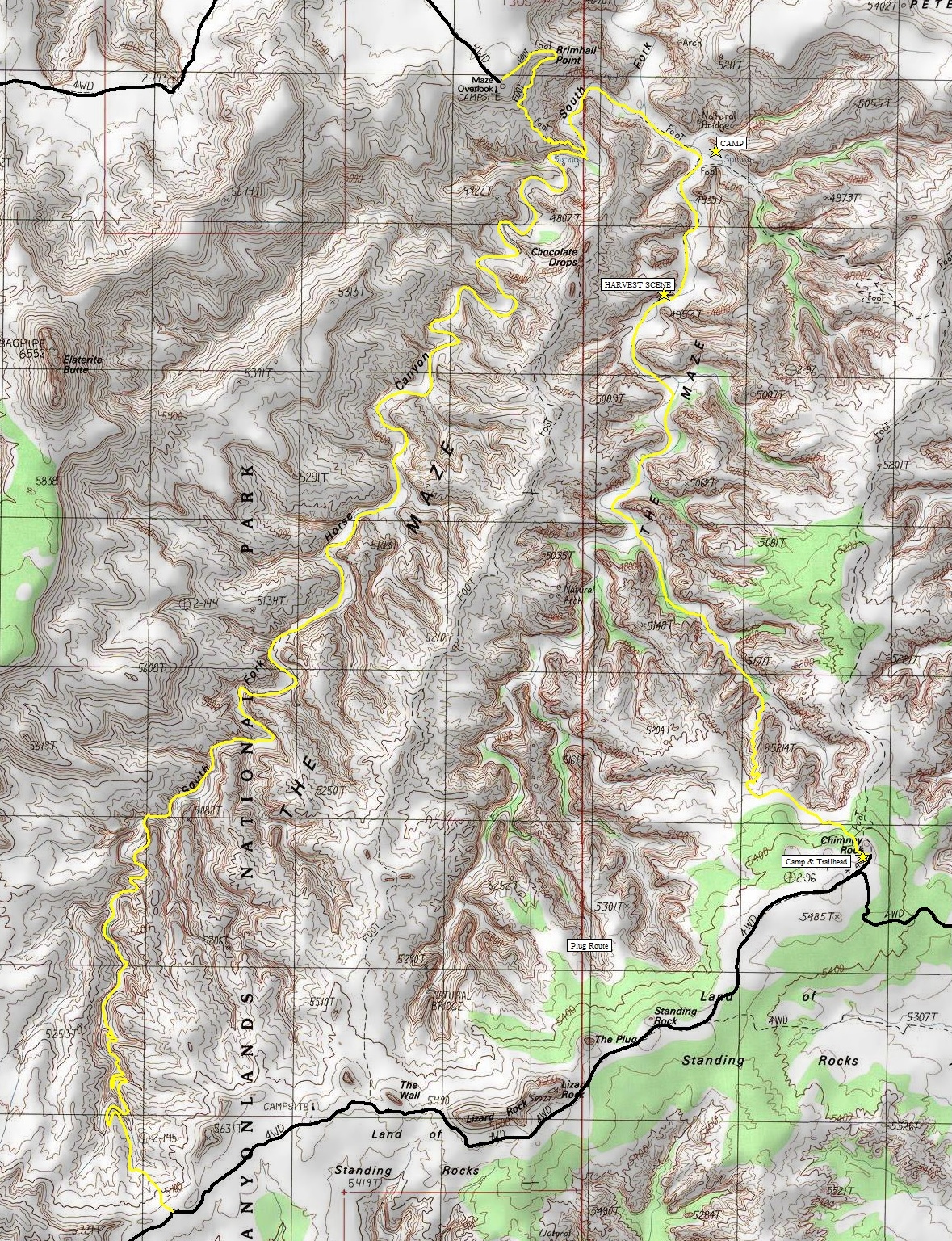 maze district map