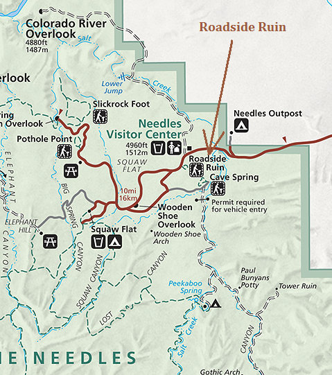 roadside ruin trail map