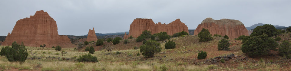 Sandstone monoliths 