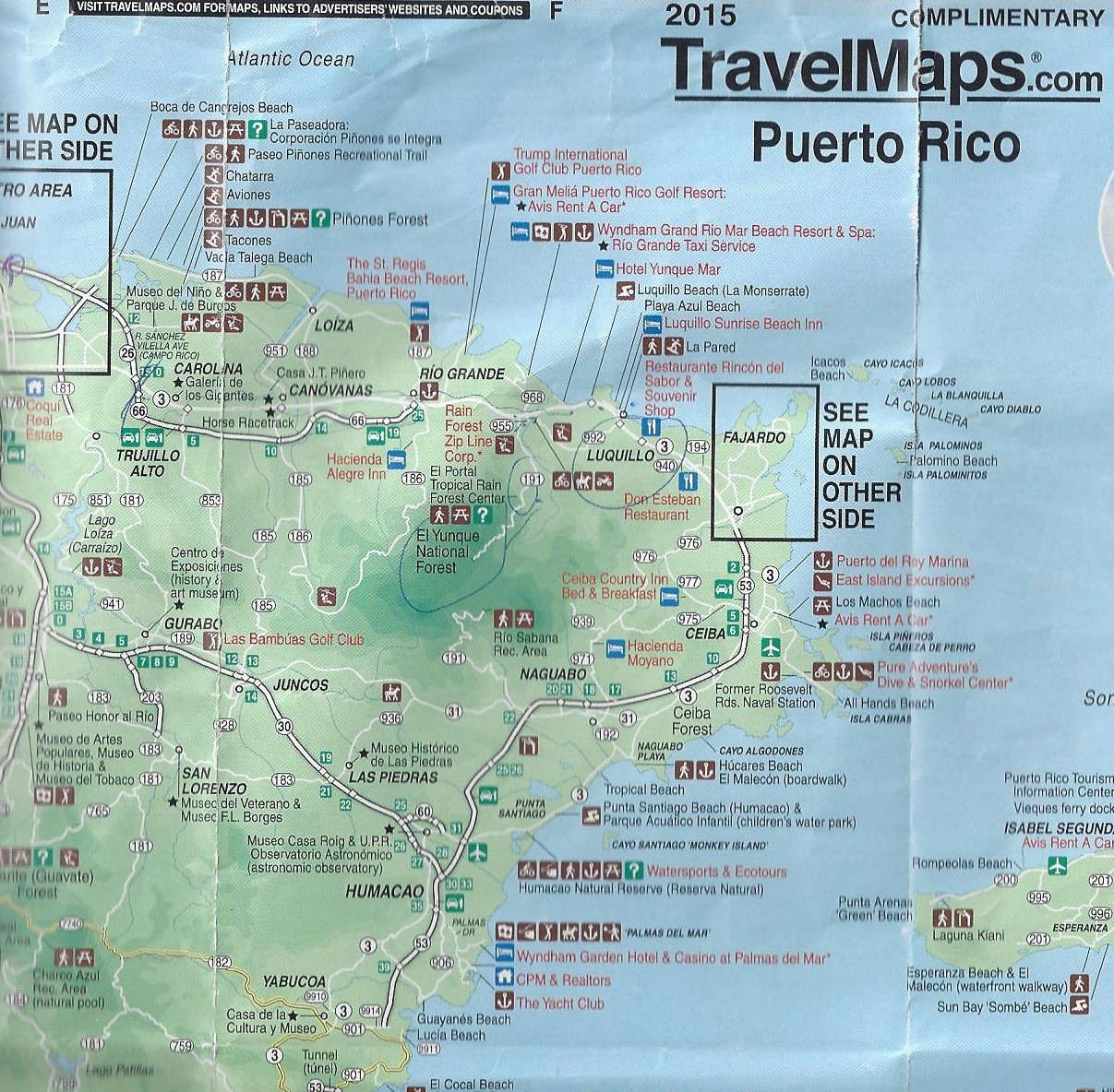 puerto rico map