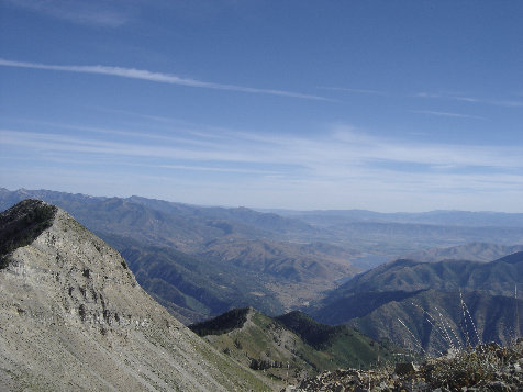 Northeast from Cascade Mountain