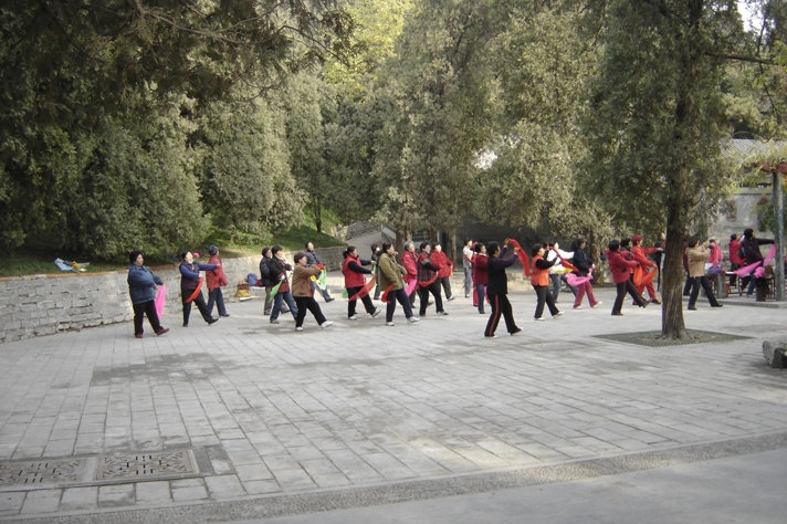 Morning excercises china