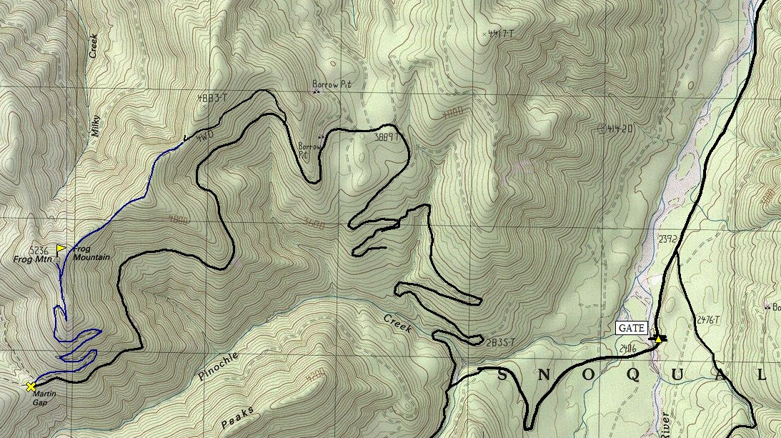 frog mountain map