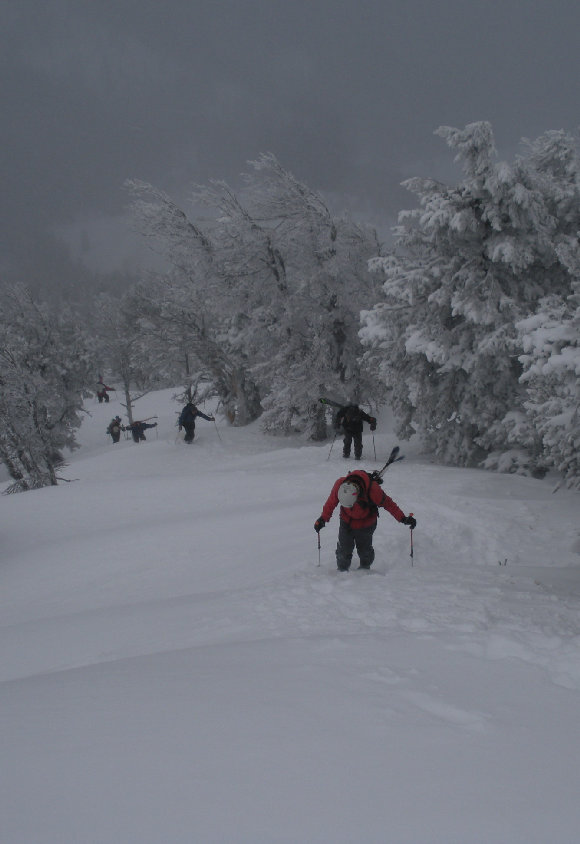 Climbing up Mount Glory