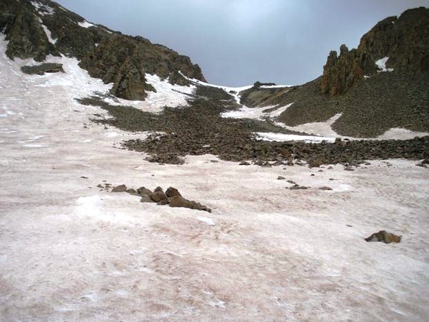 Route up Mount Sneffels