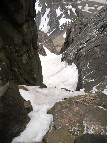 Mount Sneffels col