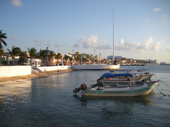Cozumel waterfront