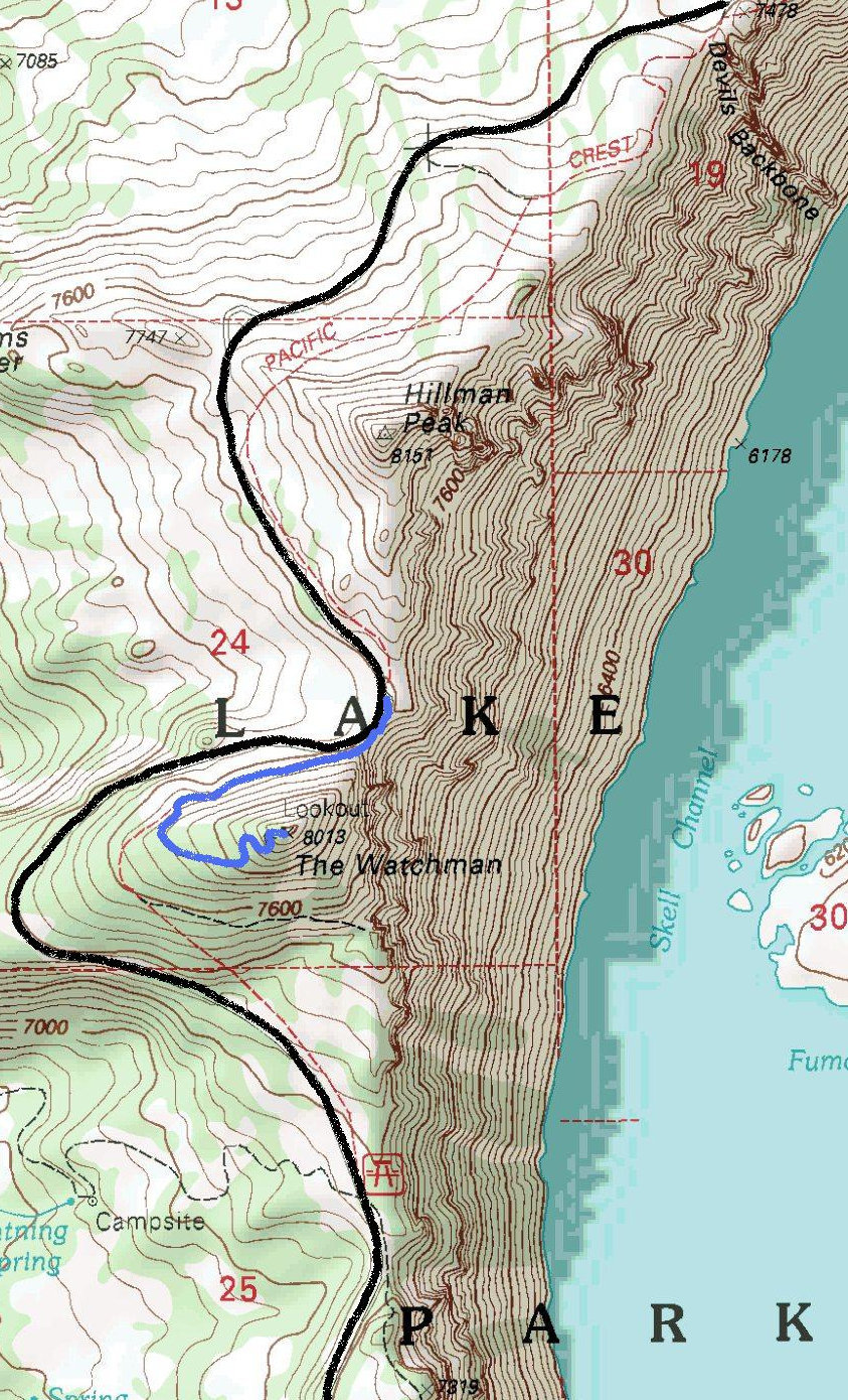 Watchman Map