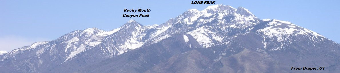 Lone Peak from Draper